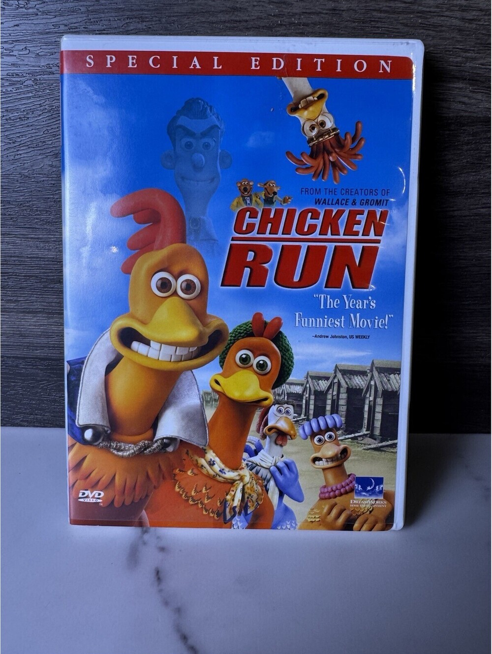 Chicken Run (DVD, 2000, Widescreen) B2G1FREE